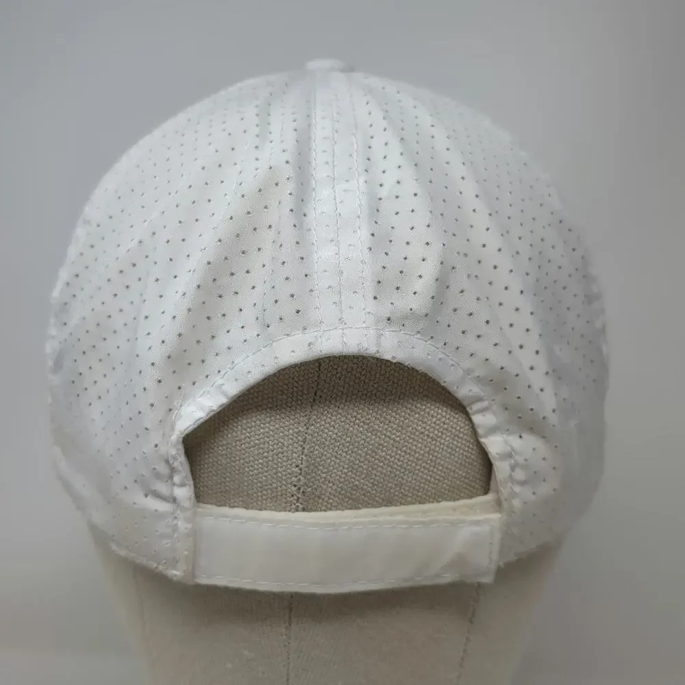 American Needle Baseball Cap White One Size USTA 2013 Nationals Perforated Hat